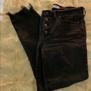 Madewell Jeans - Madewell 9” skinny jeans, black. Madewell Jeans - Madewell 9” skinny jeans, black.